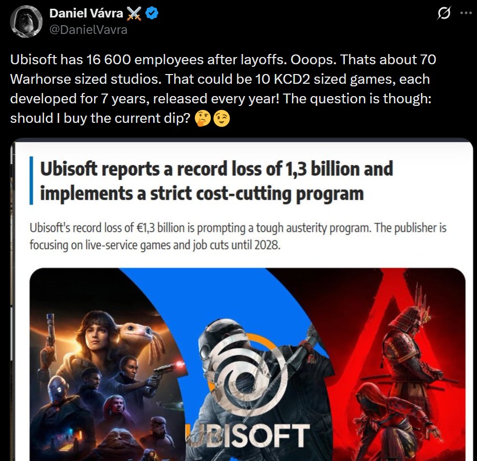 Daniel vavra ubisoft