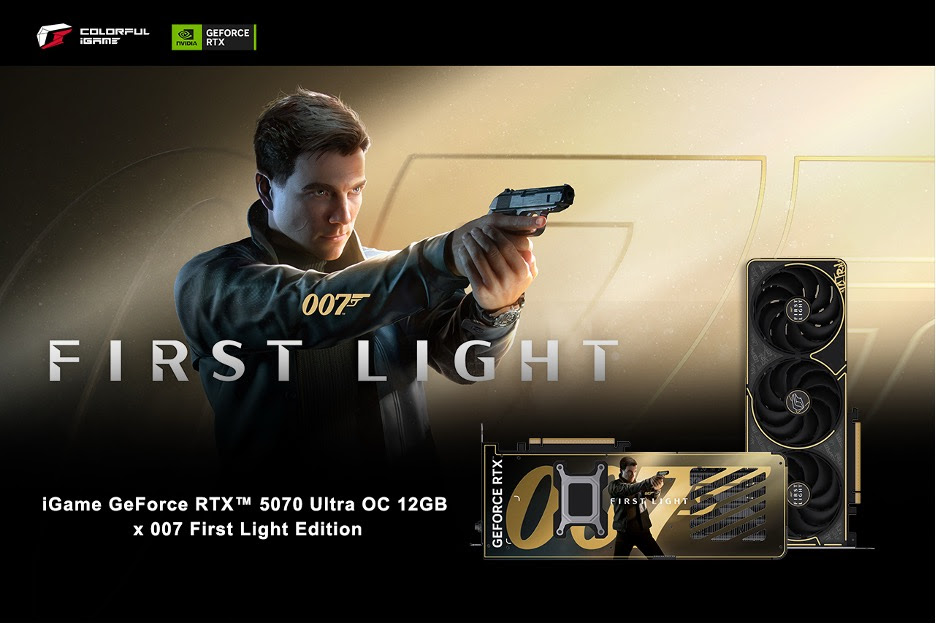 COLORFUL Unveils Limited Edition iGame GeForce RTX 5070 Ultra OC 12GB x 007 First Light Edition