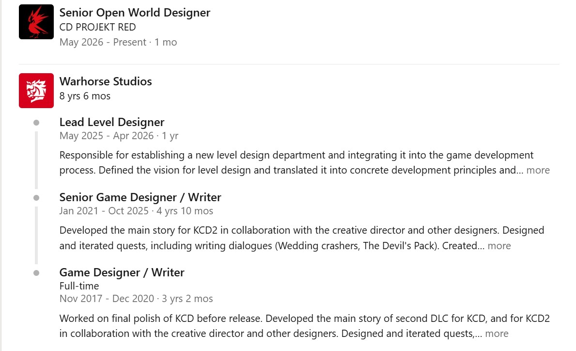 Witcher 4 KCD 2