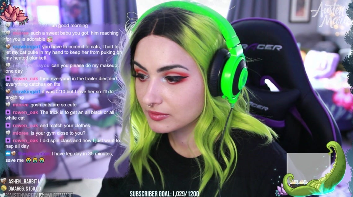 Twitch streamer