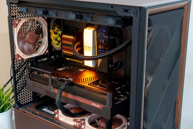 Antec Flux Pro Noctua Edition - Final Build