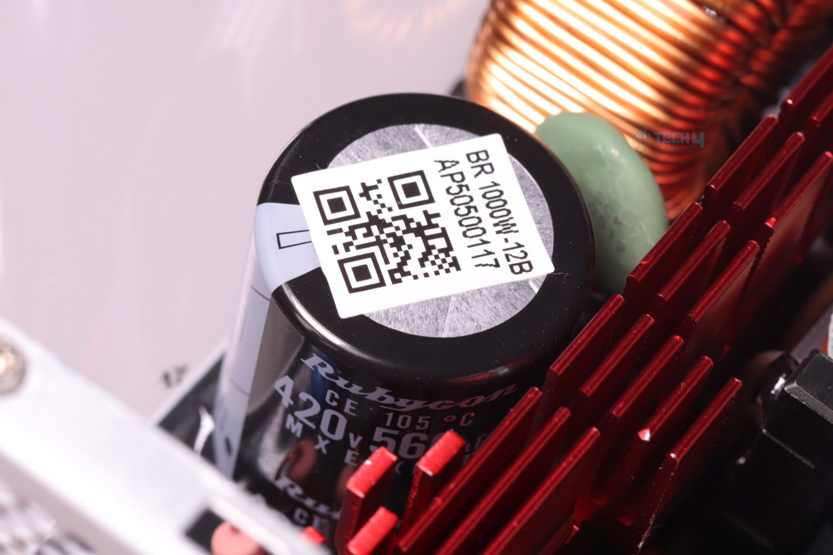 Enermax Revolution III S 1000W Platinum - 3a - Electrolytic Bulk Capacitor from Rubycon