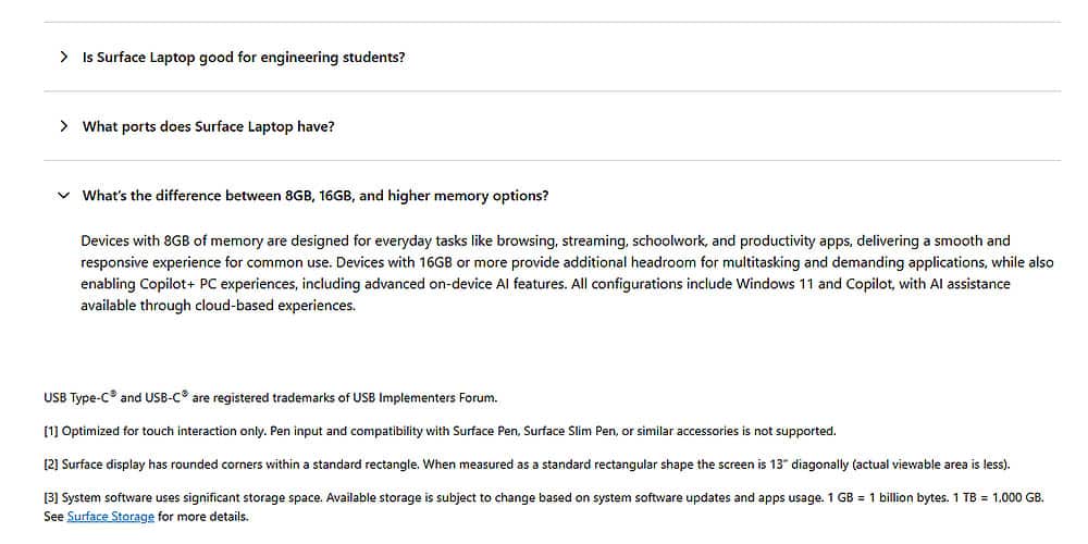 Microsoft Windows 11 8GB RAM