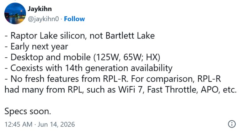 Raptor Lake Next