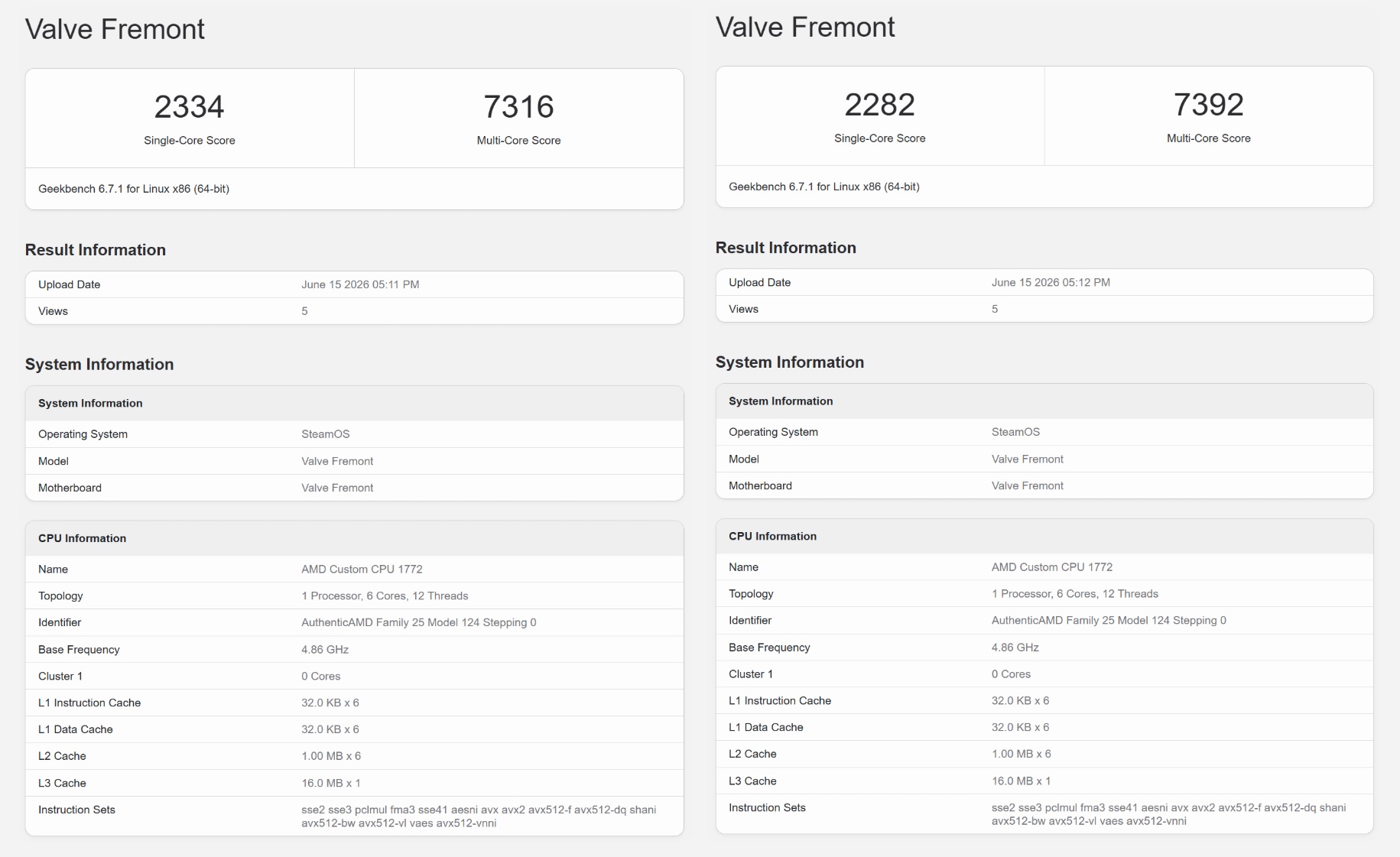 Steam Machine benchmarks