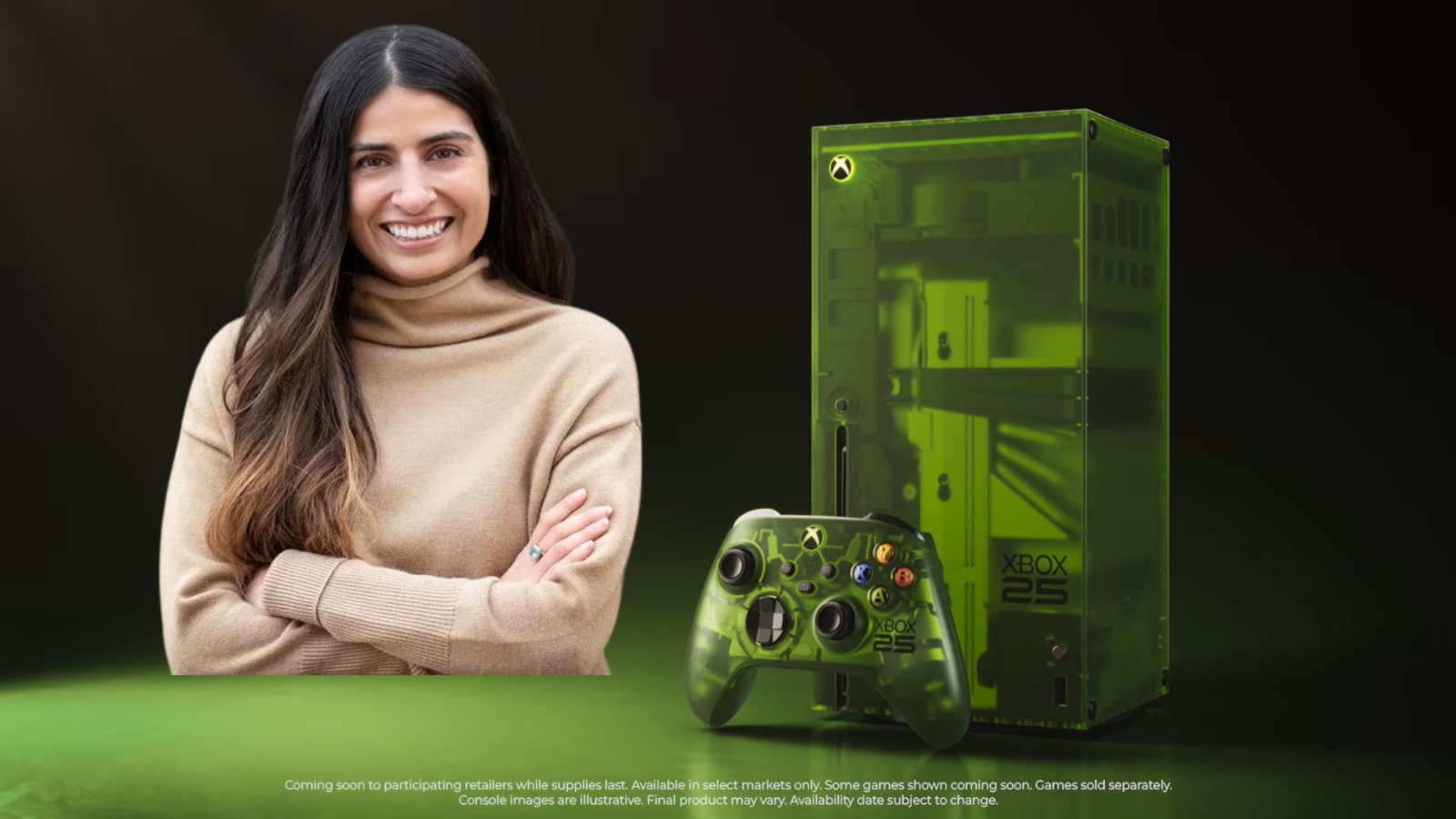 Xbox Bosses Give Out Free Limited Edition Series X Consoles To Everyone Attending The Showcase Xbox Series X giveaway Asha Sharma