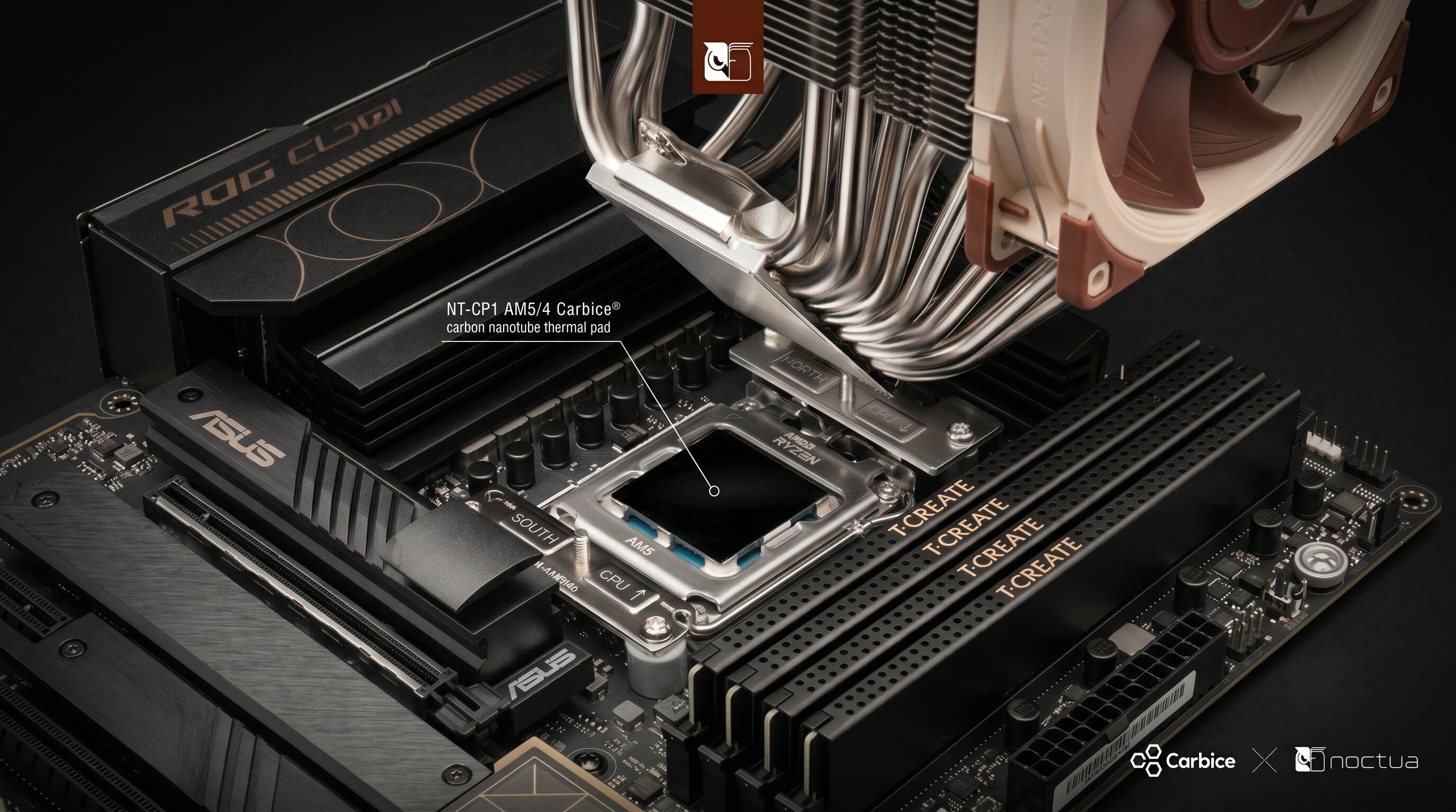 Noctua and Carbice Partner to Bring Advanced Thermal Pads to DIY PCs noctua x carbice