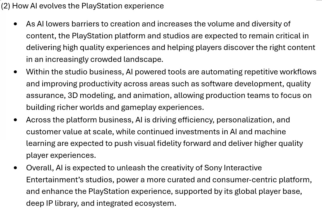 Sony AI
