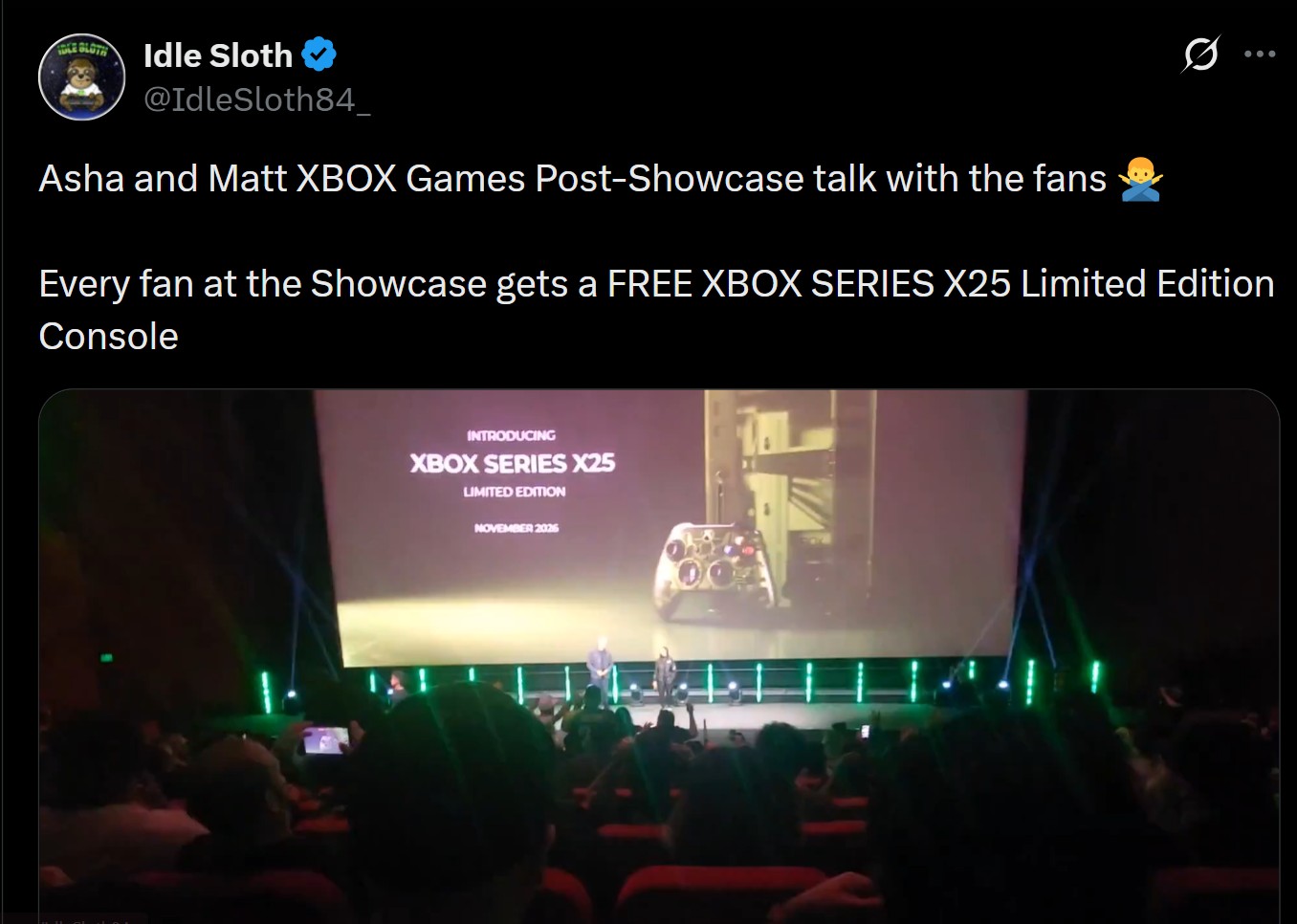 Xbox Series X anniversary edition giveaway
