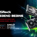 ASRock Unveils Radeon RX 9070 GRE Steel Legend Dark 12GB OC for Black-Themed Gaming PCs