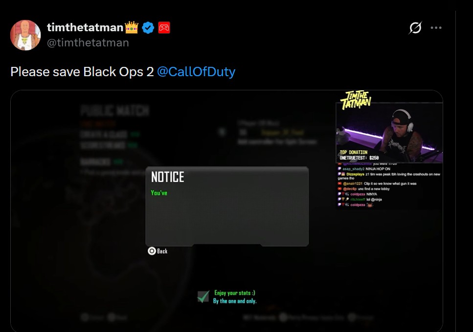 Black Ops 2 Hacker Account Reset