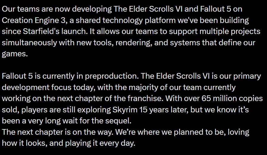 Fallout 5 Pre-Production