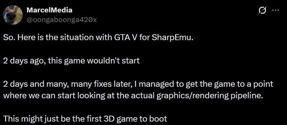 GTA 5 SharpEmu