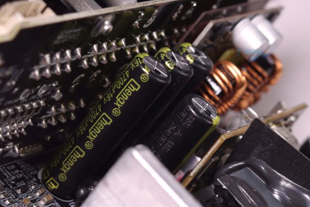 MSI A1200PLS Platinum - 4B - Electrolytic Filtering Capacitors from ChengX