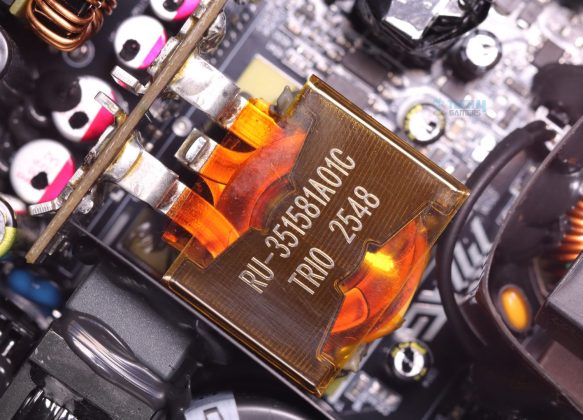 MSI A1200PLS Platinum - 5C - Main 12V Rail Planar Design Transformer - 3