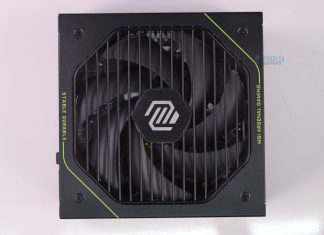 MSI MAG 1200PLS Platinum Review: The Safest 12V-2×6 Connector Yet? MSI A1200PLS Platinum - PSU Front