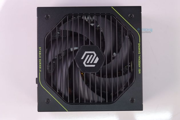 MSI A1200PLS Platinum - PSU Front