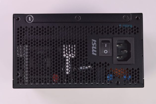 MSI A1200PLS Platinum - PSU Mains AC Input Side