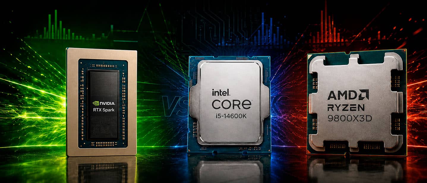 NVIDIA RTX Spark vs Intel and AMD