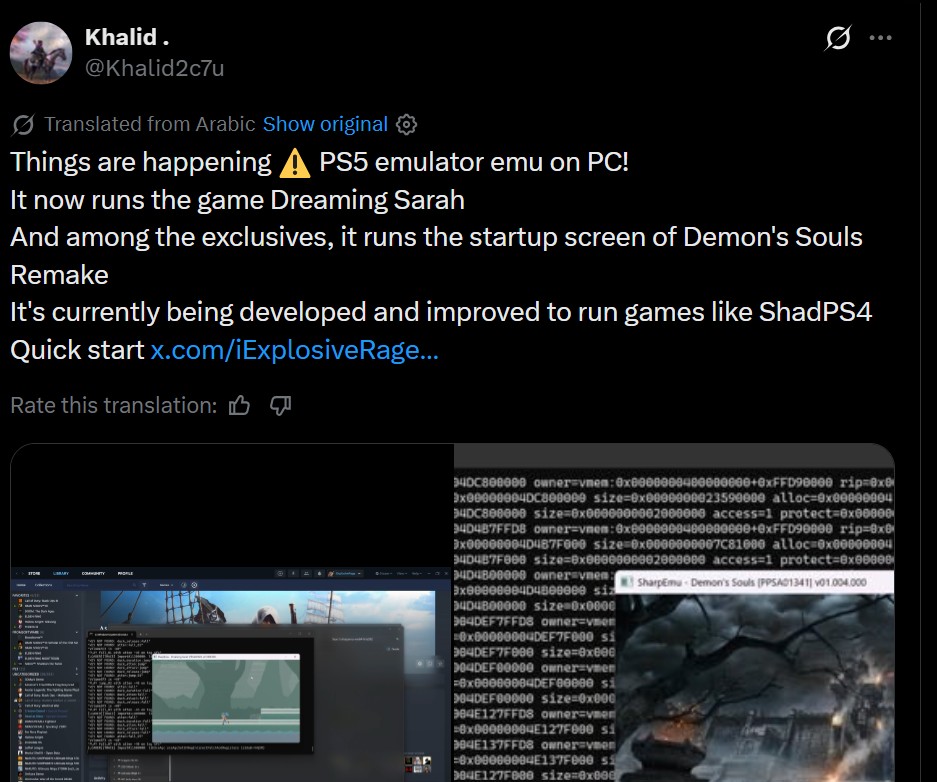 PS5 Emulation