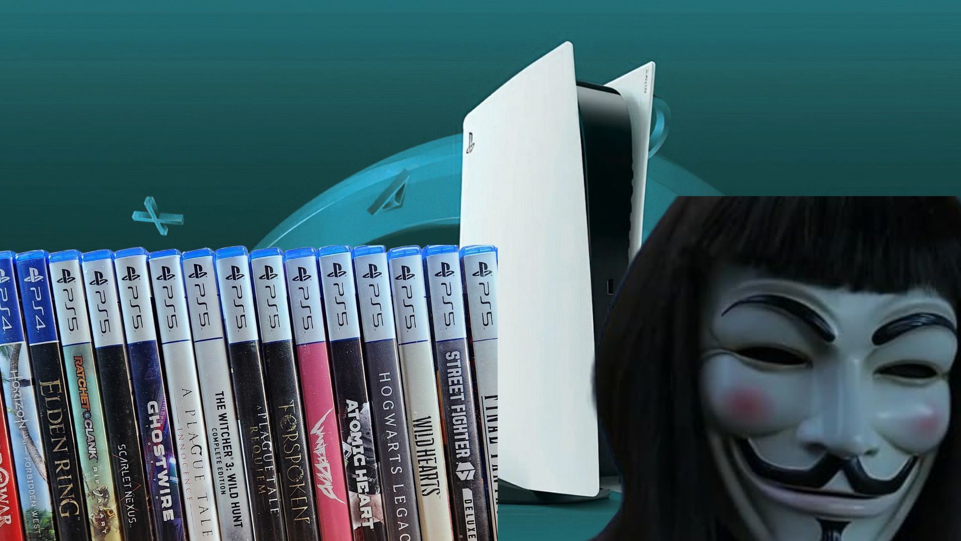 Hacking Group Anonymous Speaks Out Against PlayStation Disc Cancellation