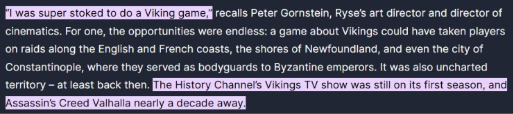 Ryse: Son of Rome was planned to have sequels set in multiple historical locations, like Assassin's Creed.