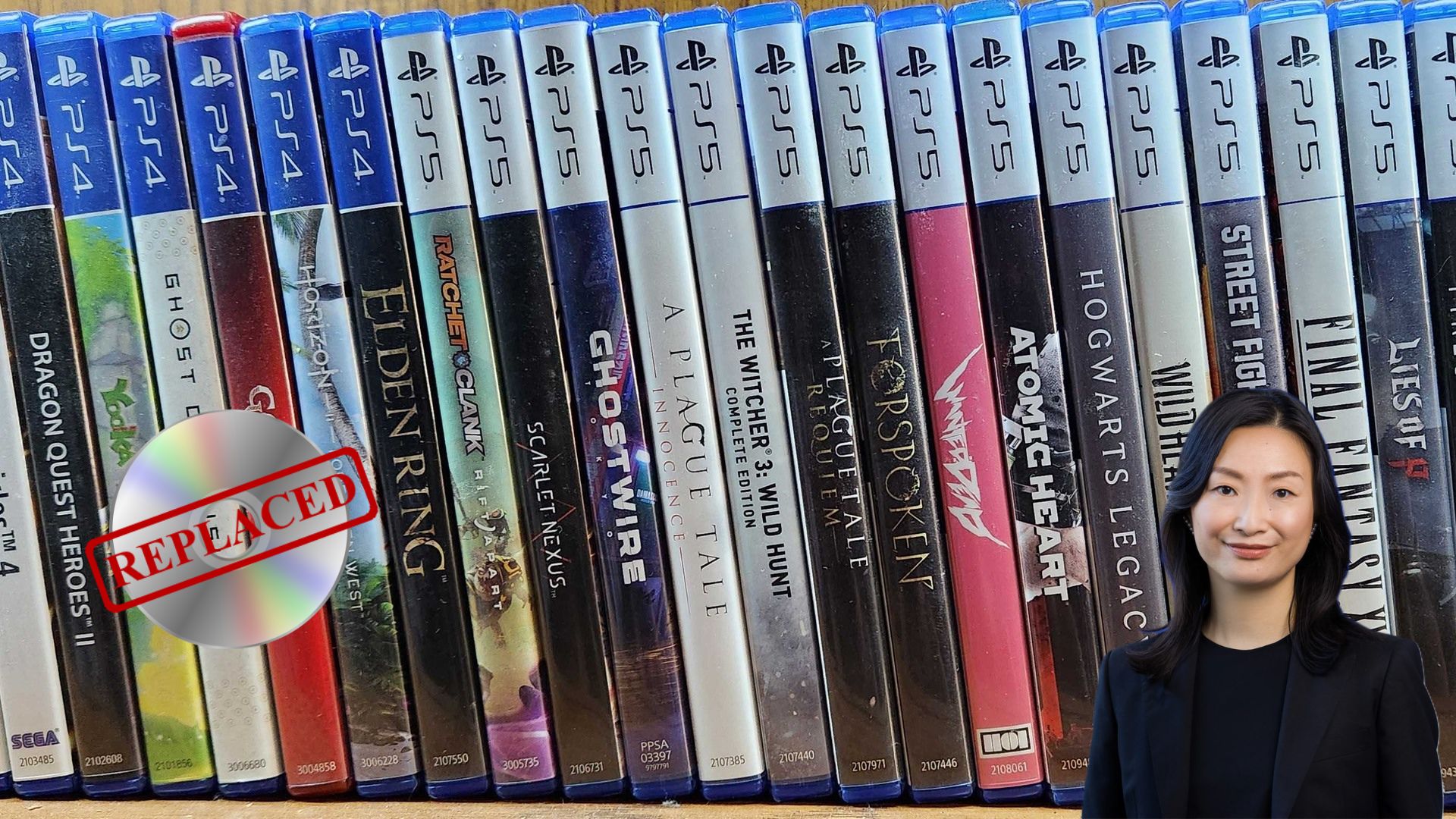 Sony PlayStation discs replaced