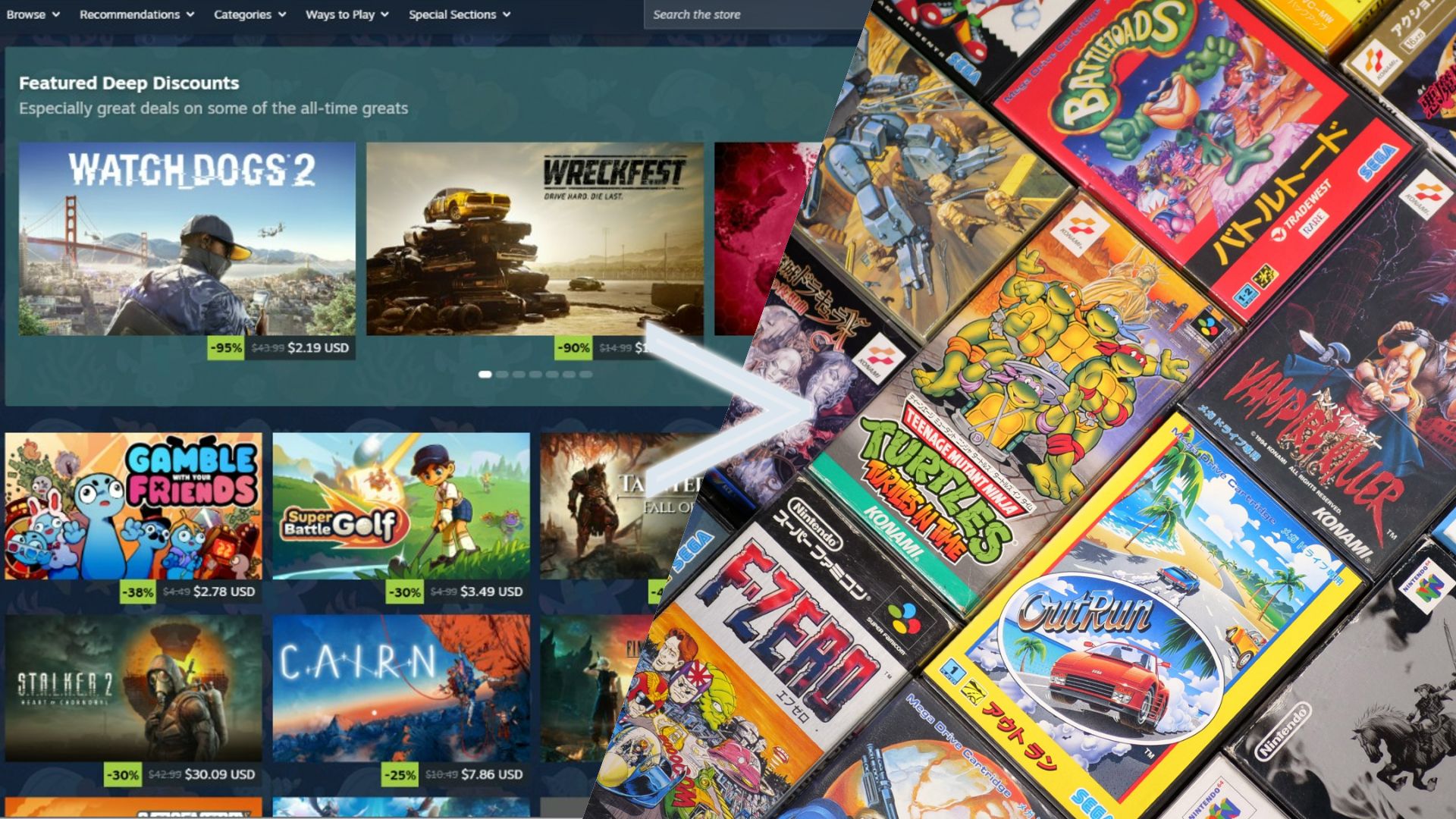 Steam Digital vs. Physical Games