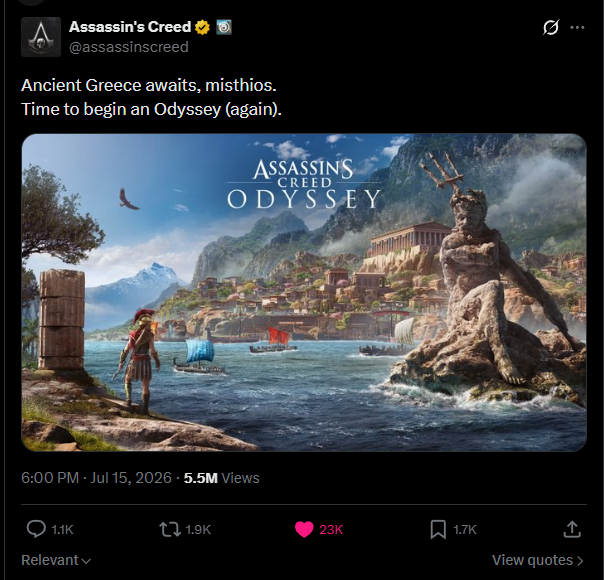 assassin's creed odyssey