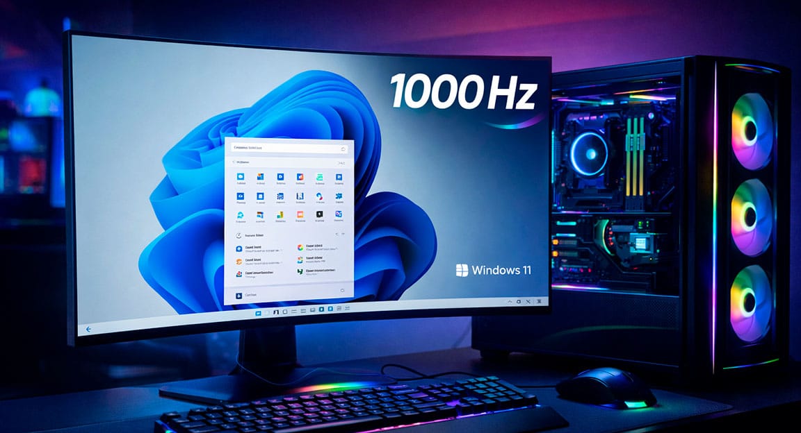 monitor display 1000 Hz