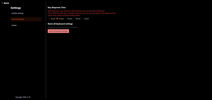 Additional Settings