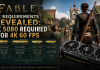 Fable PC Requirements Revealed