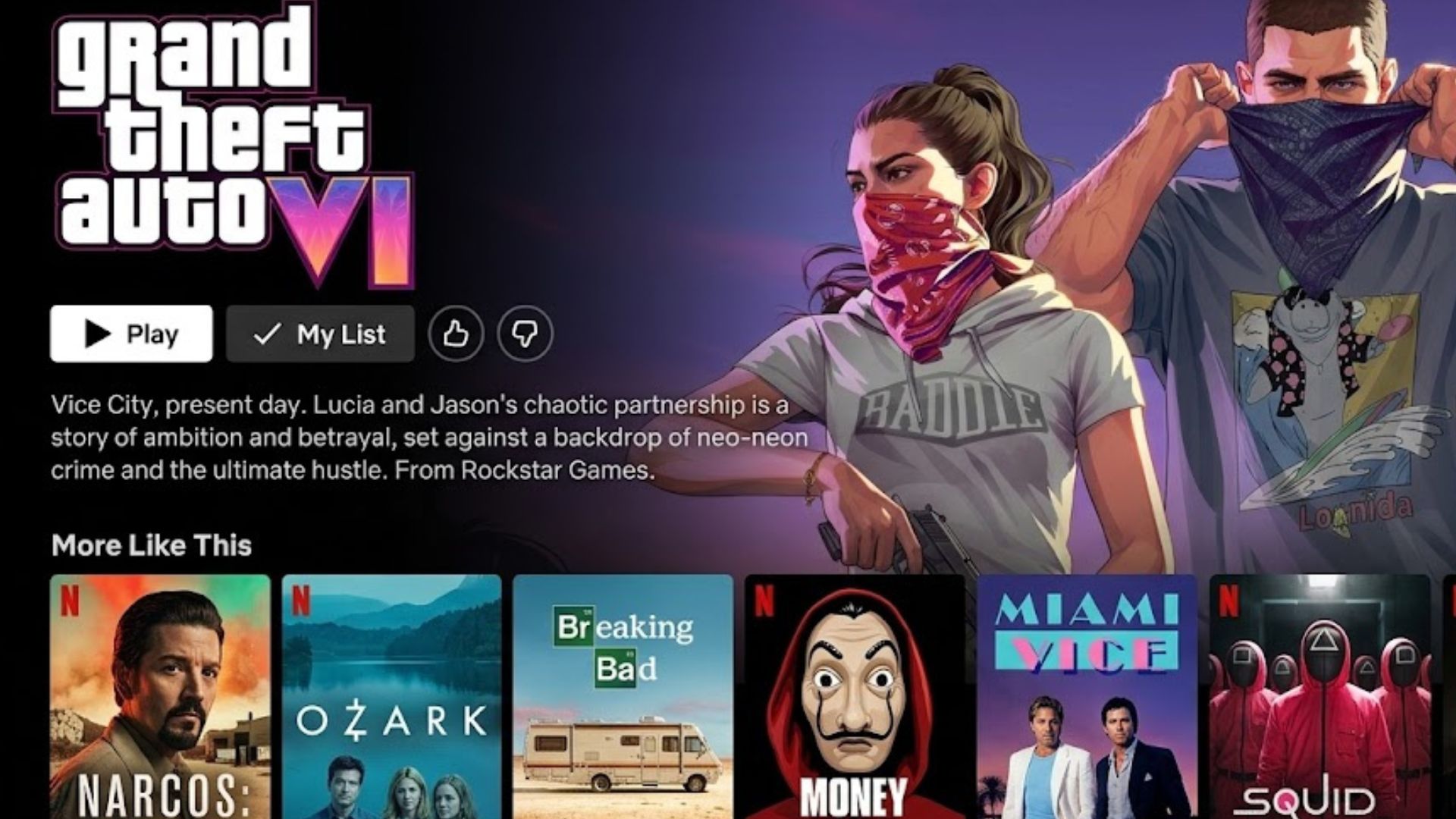 GTA 6 Netflix