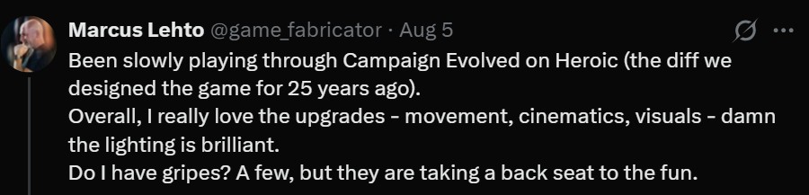 Halo Co-Creator on Campaign Evolved