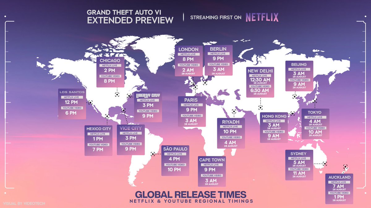 GTA 6 Netflix Extended Look Time