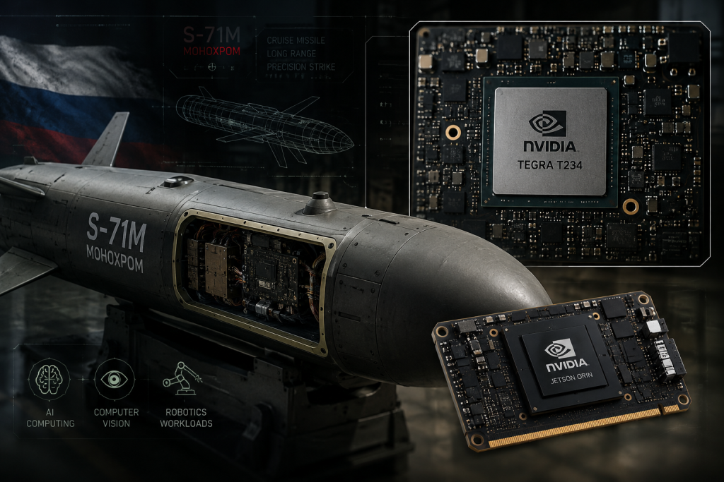 Russia Uses NVIDIA Jetson Orin Hardware As The “Brain” Of Its S-71M Cruise Missiles
