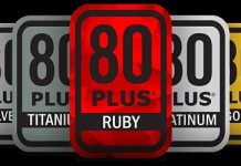 Seasonic 80 Plus Ruby