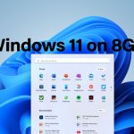Windows 11 on 8GB of Memory