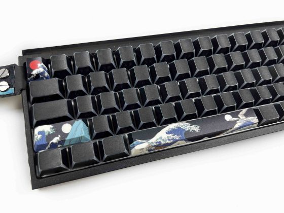 Black Coral Sea Themed Keycaps