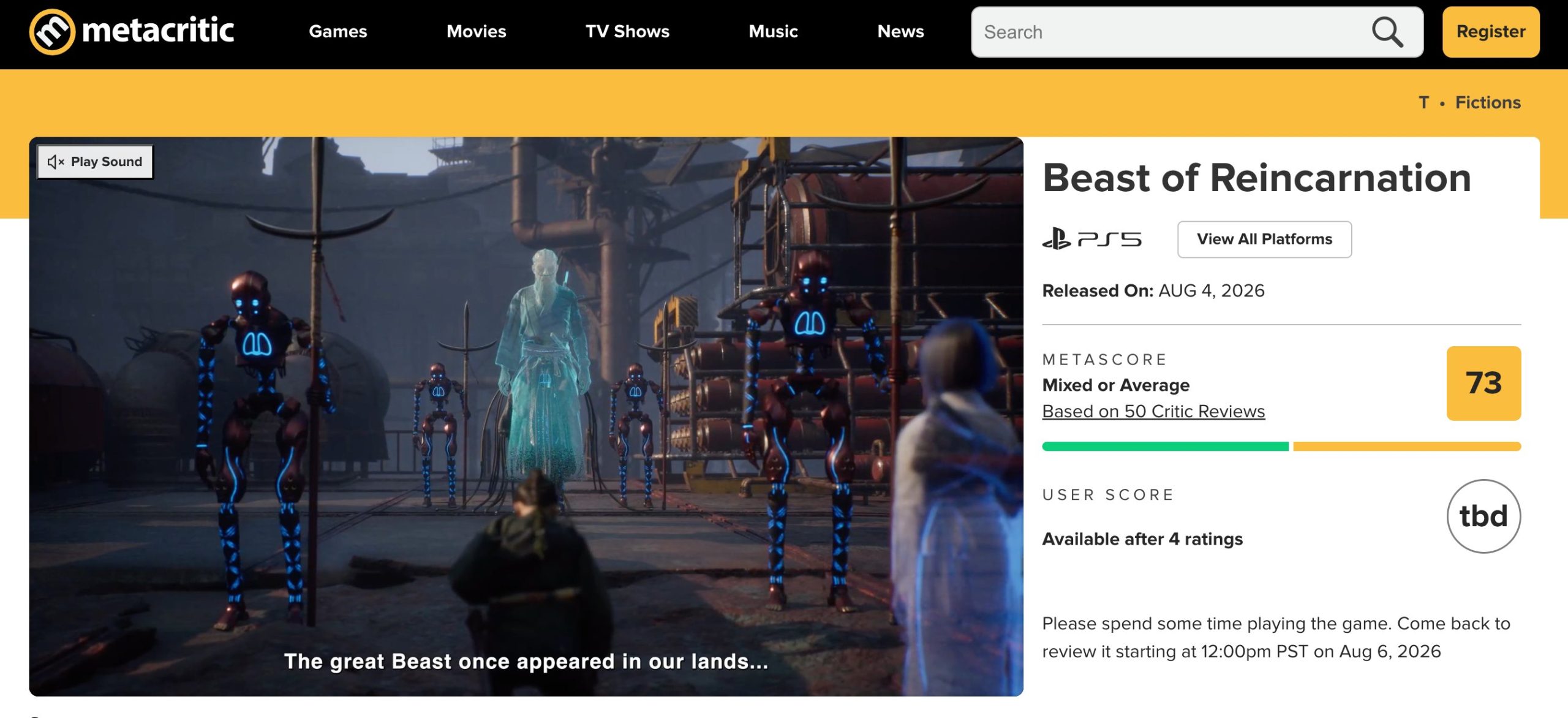 Beast of Reincarnation Review