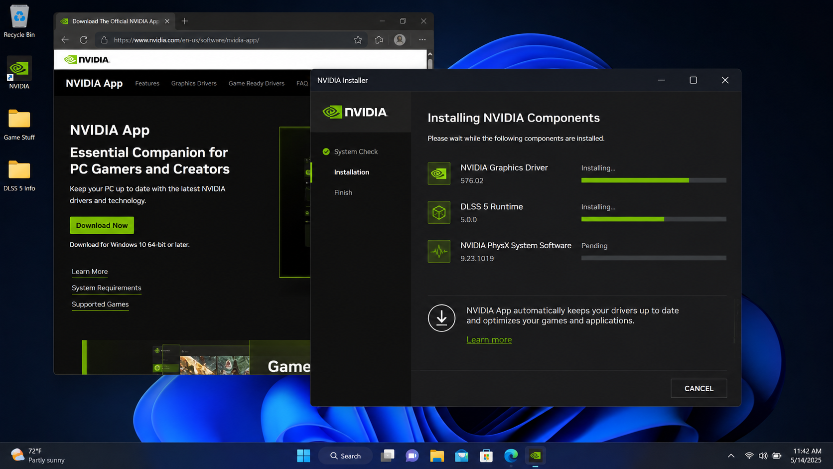 DLSS 5 GeForce Installation
