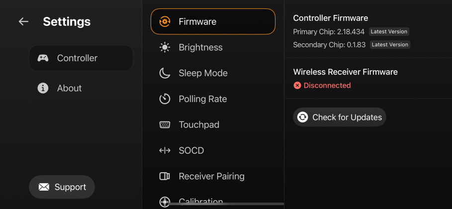 Other Settings