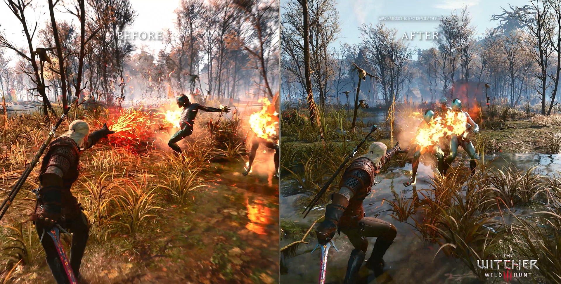 Some Fans Believe The Witcher 3 Remastered Is A Visual Downgrade Over Original