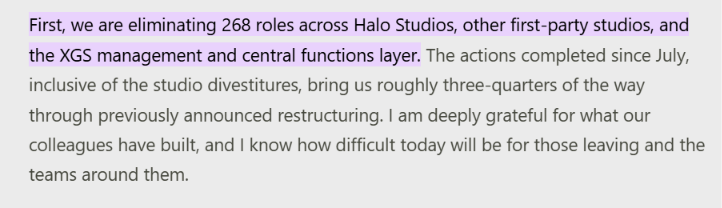 Xbox is cutting additional 268 jobs as part of its big reset, confirmed Matt Booty.