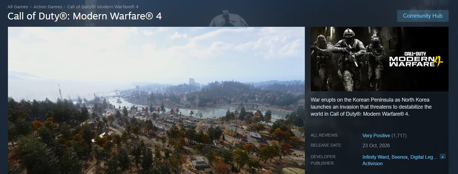 Modern Warfare 4 Steam